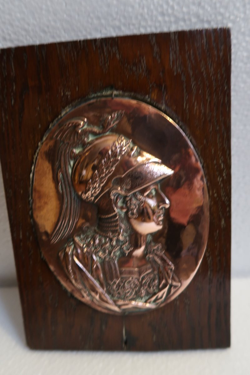 Paire de profils de Mars et Minerve  XIX-photo-2