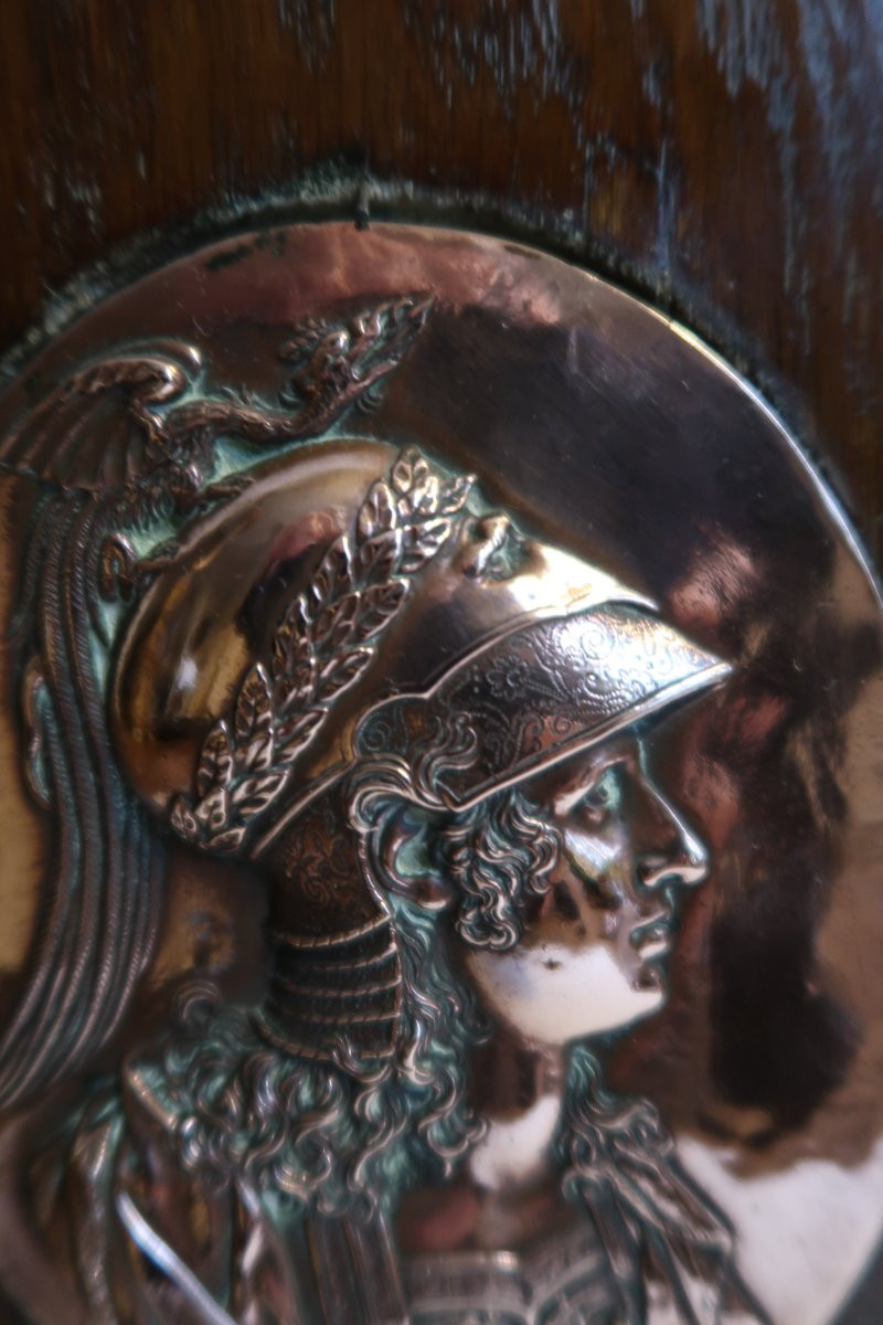 Paire de profils de Mars et Minerve  XIX-photo-3