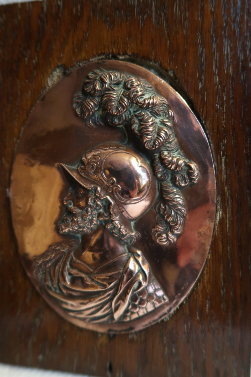 Paire de profils de Mars et Minerve  XIX-photo-4