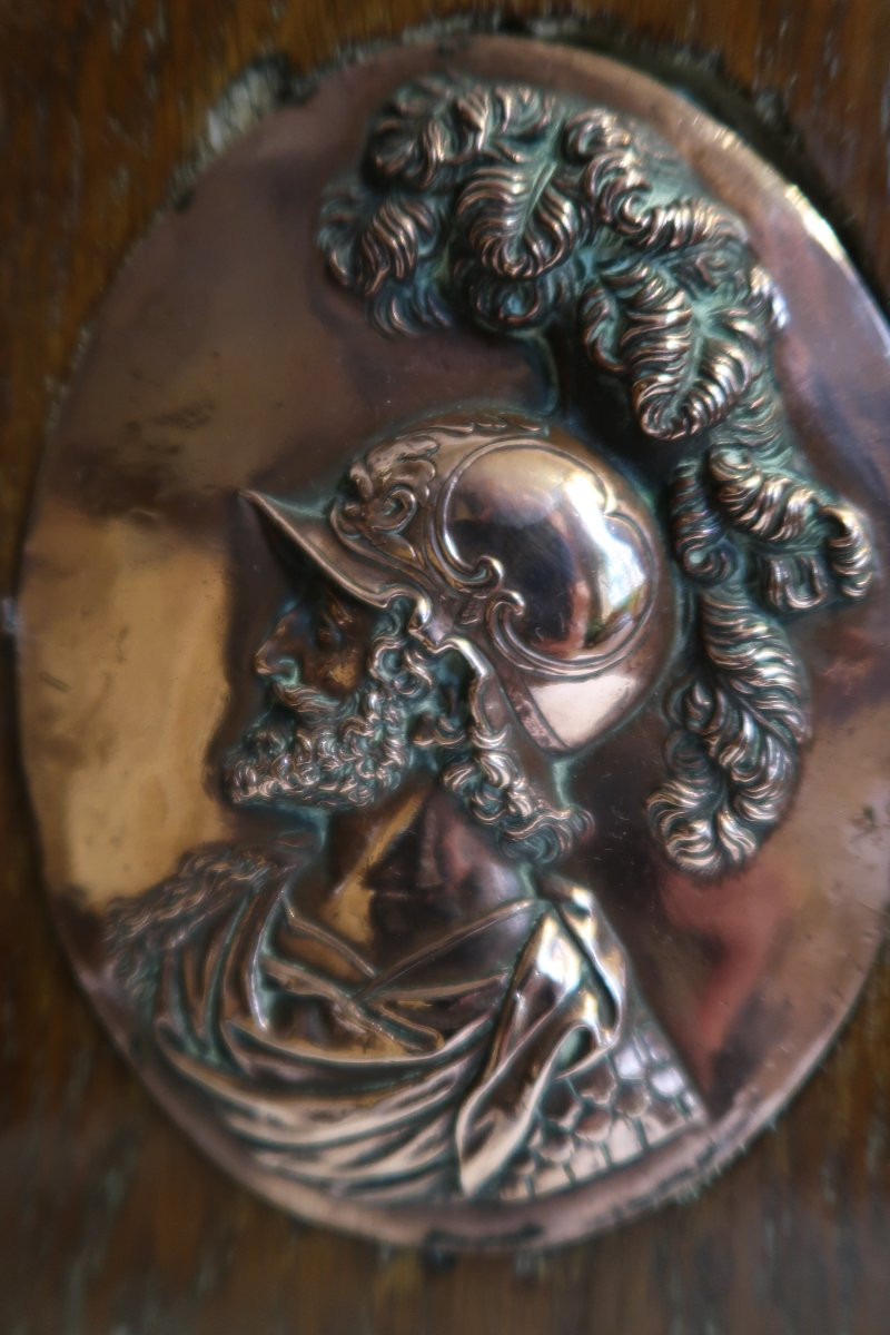 Paire de profils de Mars et Minerve  XIX-photo-2