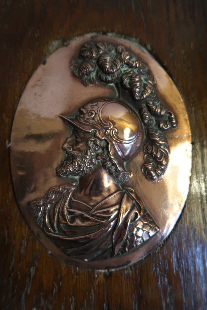Paire de profils de Mars et Minerve  XIX-photo-4