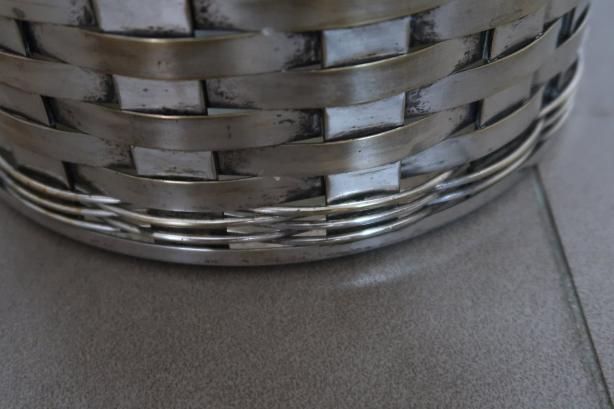 XX Woven Metal Planter-photo-6