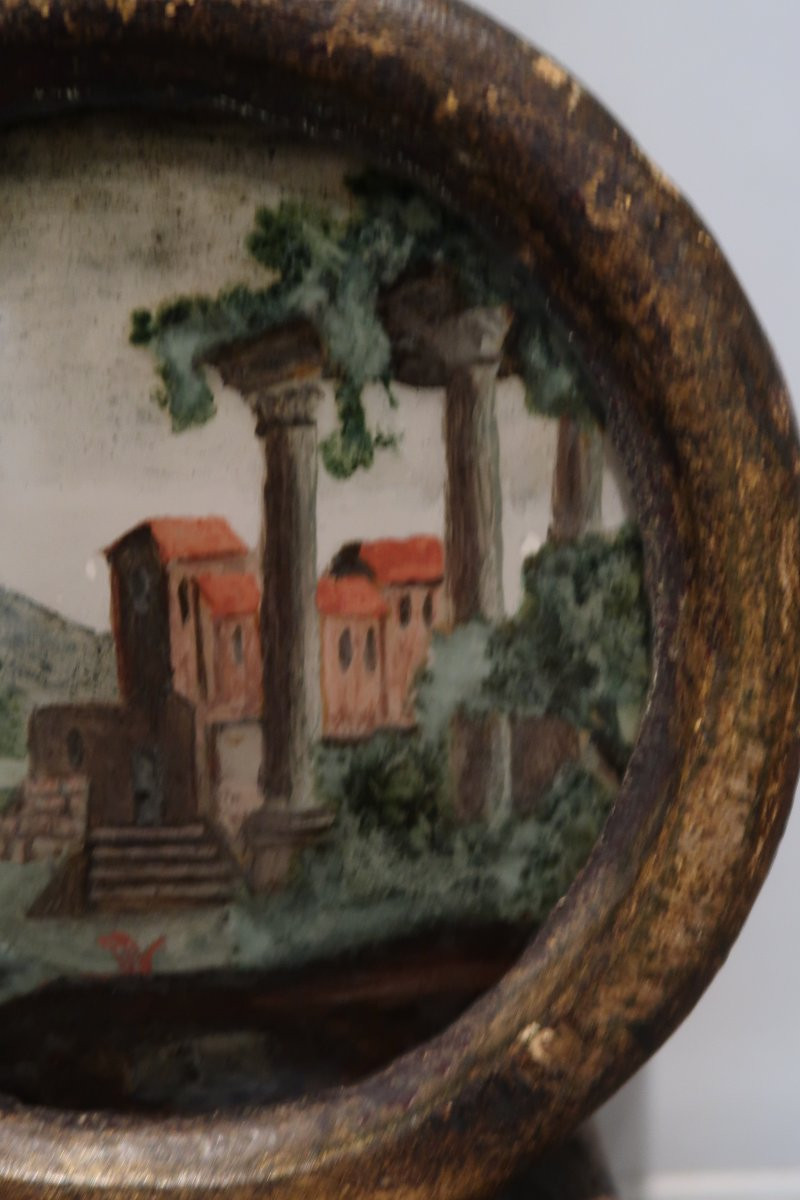 Fixed Under Glass 18th Century-photo-4