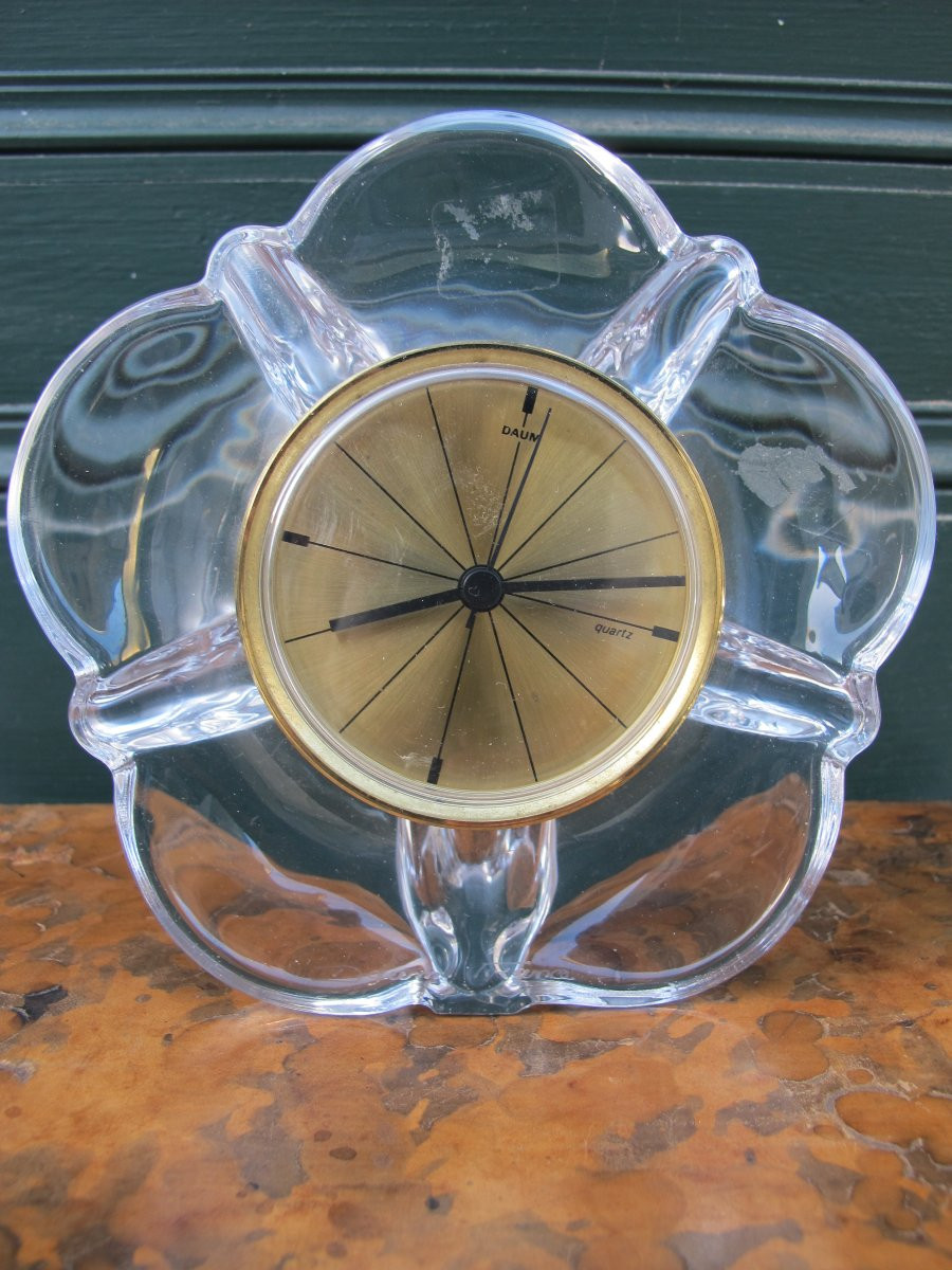 Clock Signed Daum France-photo-3