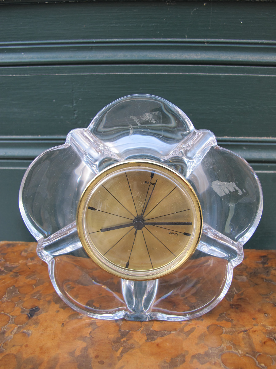 Clock Signed Daum France