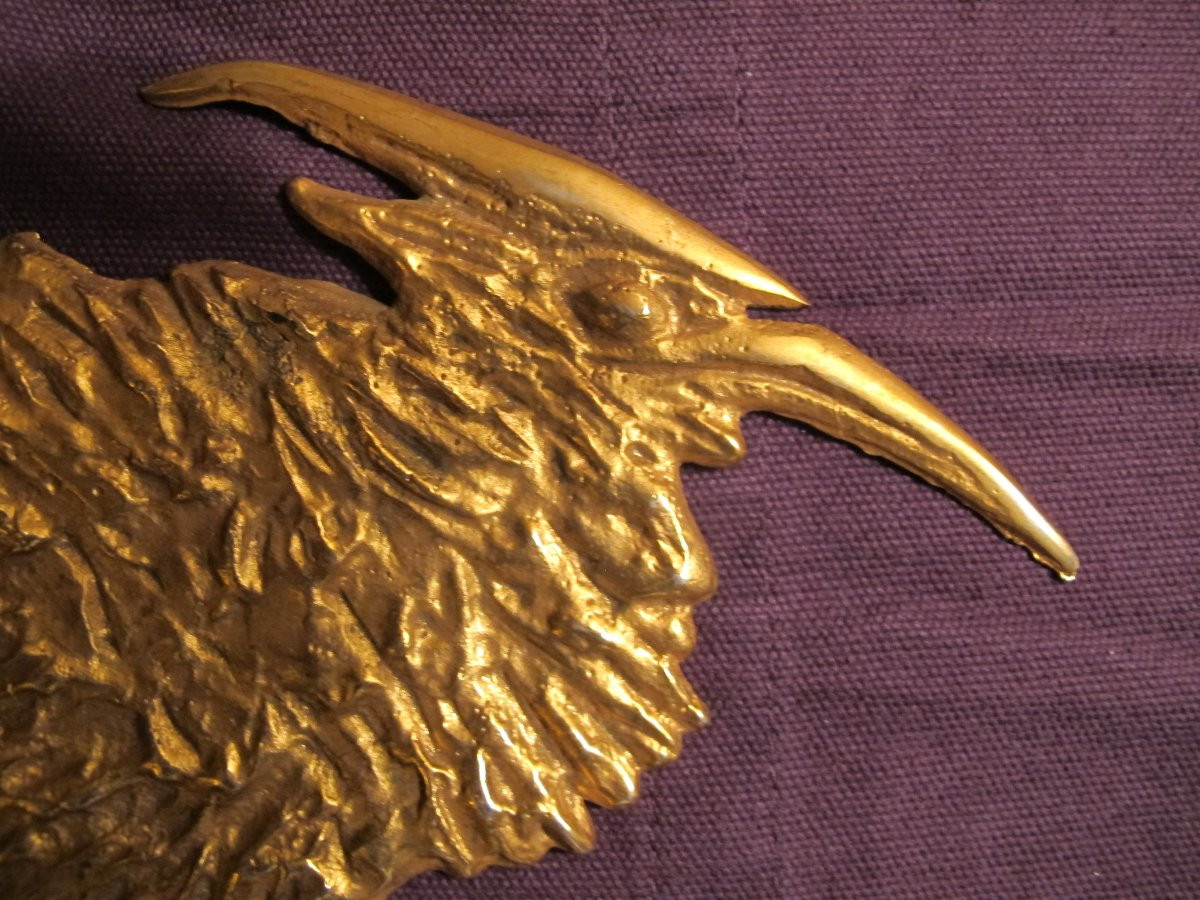 Marabout In Gilded Bronze, 1970s-photo-1