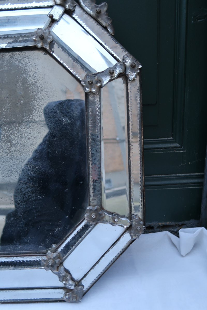 Miroir  de Venise  XIX-photo-3