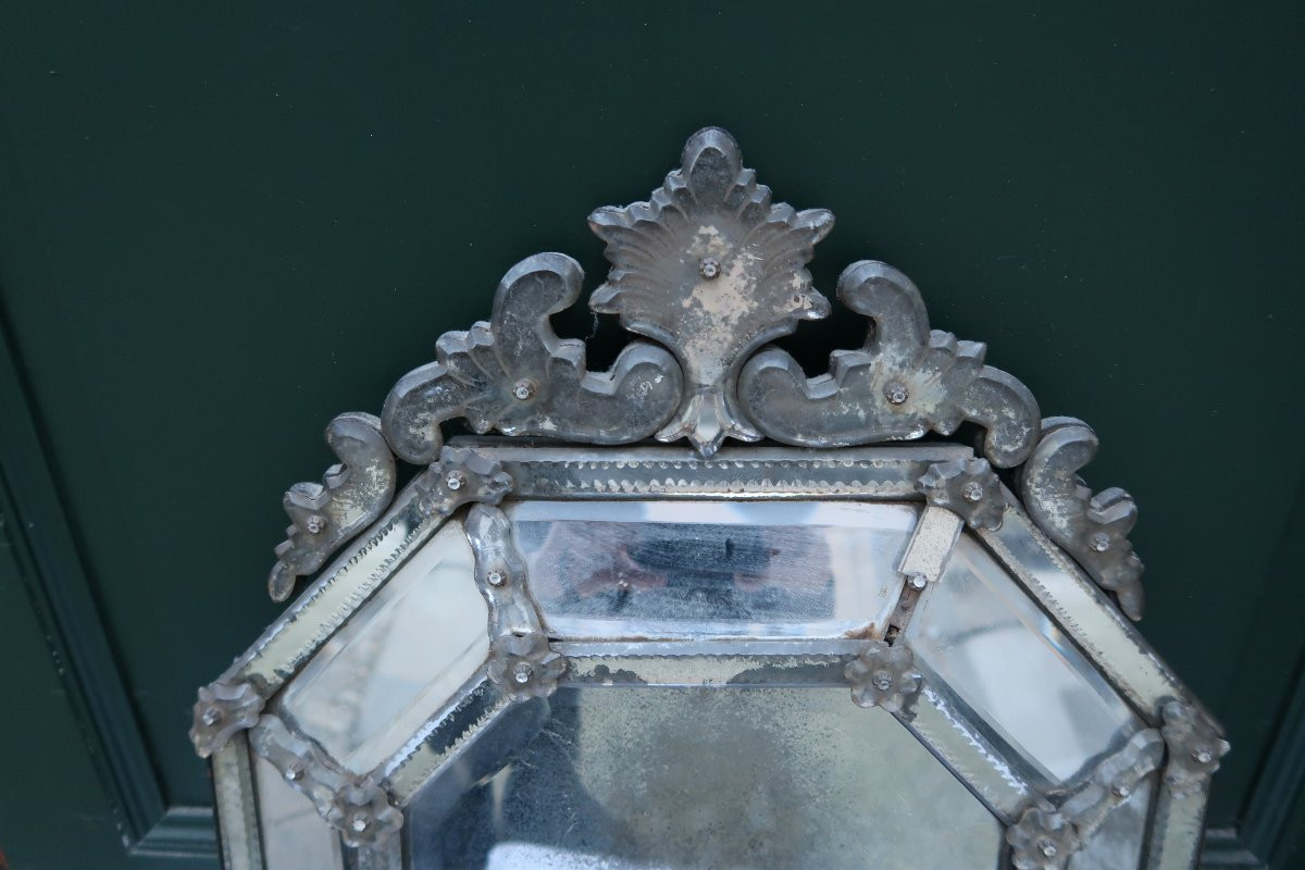 Miroir  de Venise  XIX-photo-1