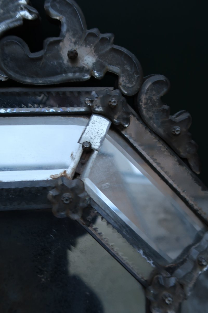 Miroir  de Venise  XIX-photo-3