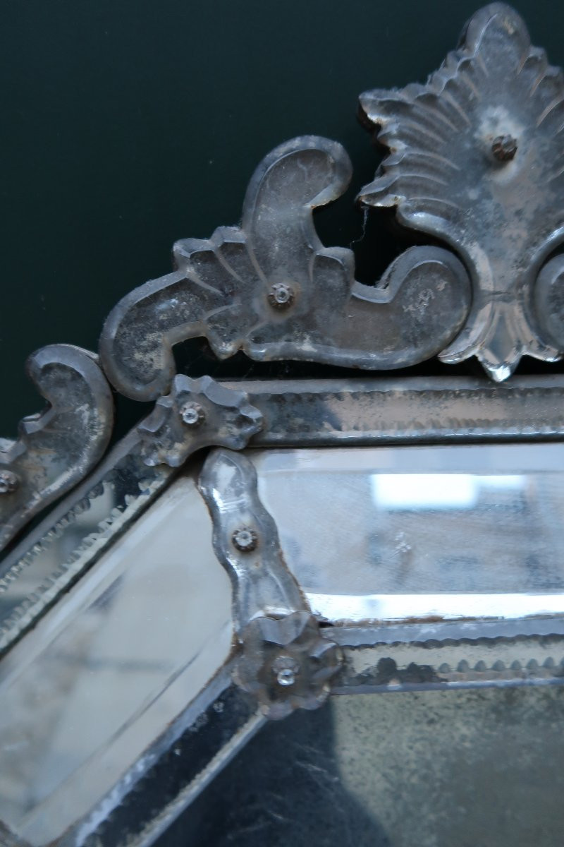 Miroir  de Venise  XIX-photo-4