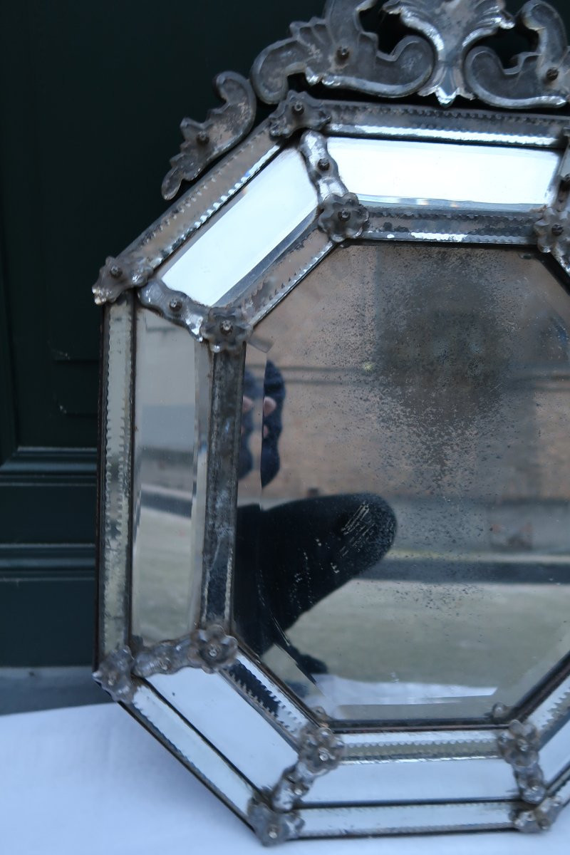 Miroir  de Venise  XIX-photo-5