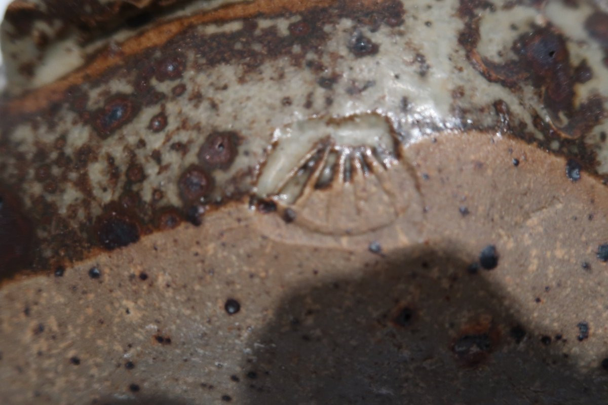 Chouette en Céramique   La Borne 1970-photo-6