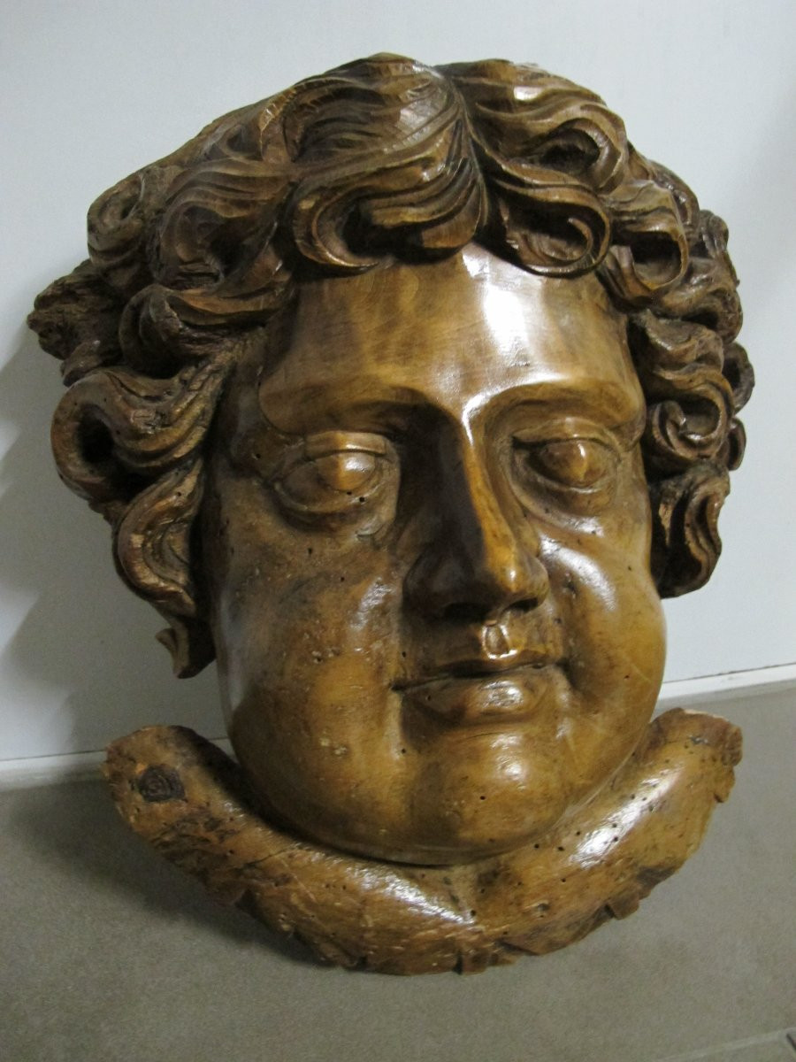 Head Of A Child 18th Century-photo-2