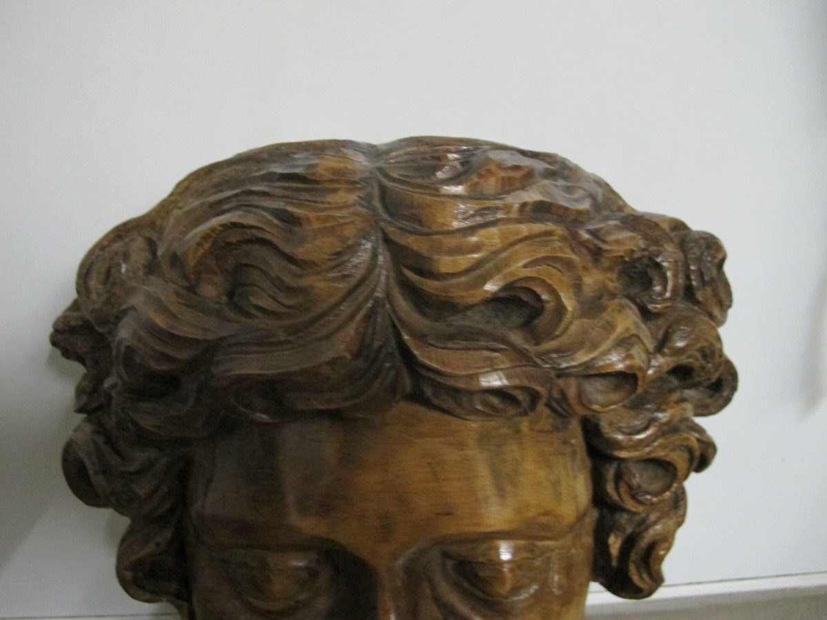 Head Of A Child 18th Century-photo-3