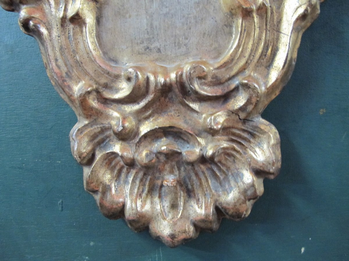 Paire de bois doré  Style  L XV -photo-4