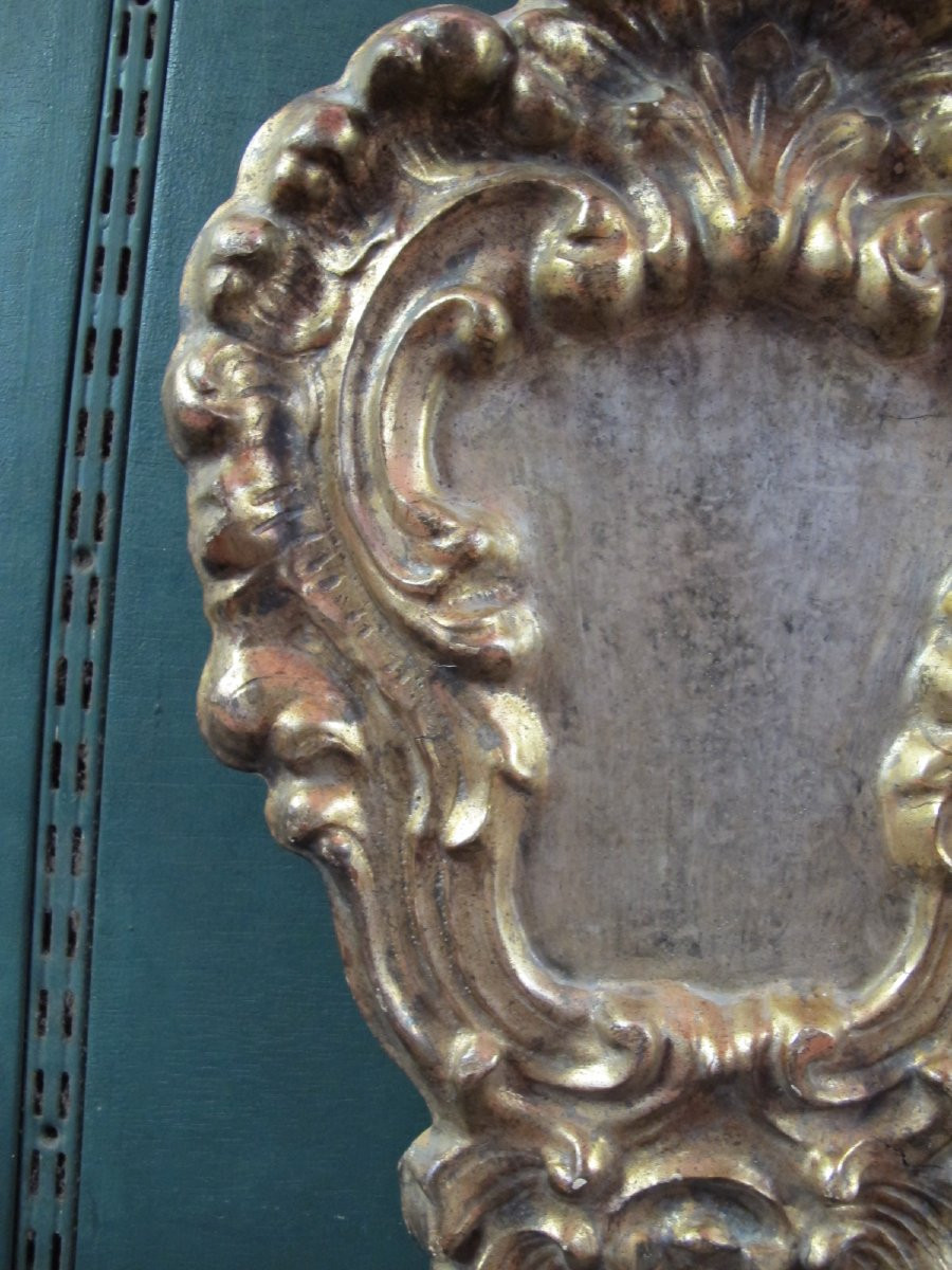 Paire de bois doré  Style  L XV -photo-3