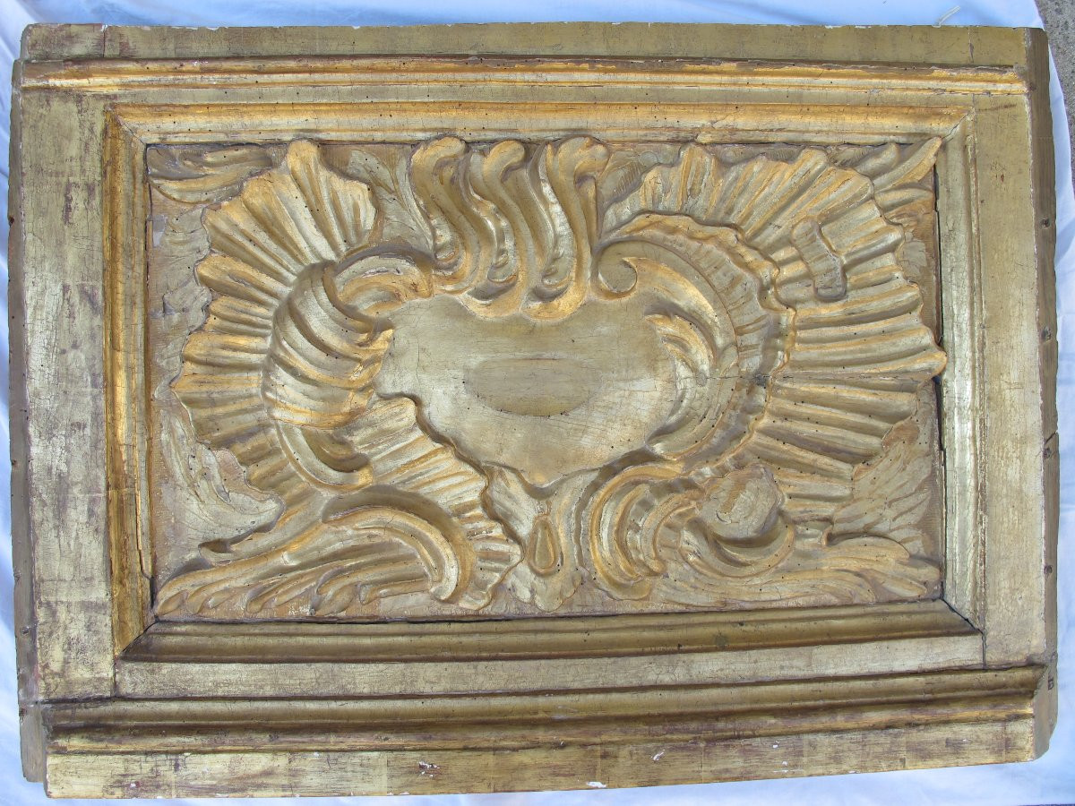 Panneau de boiserie  XVIII-photo-2