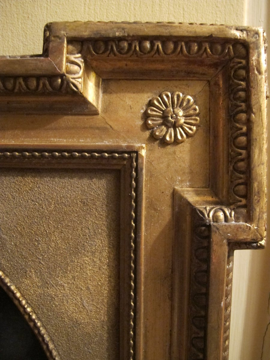 Bouquet de fleurs en marqueterie de marbre  XIX-photo-1