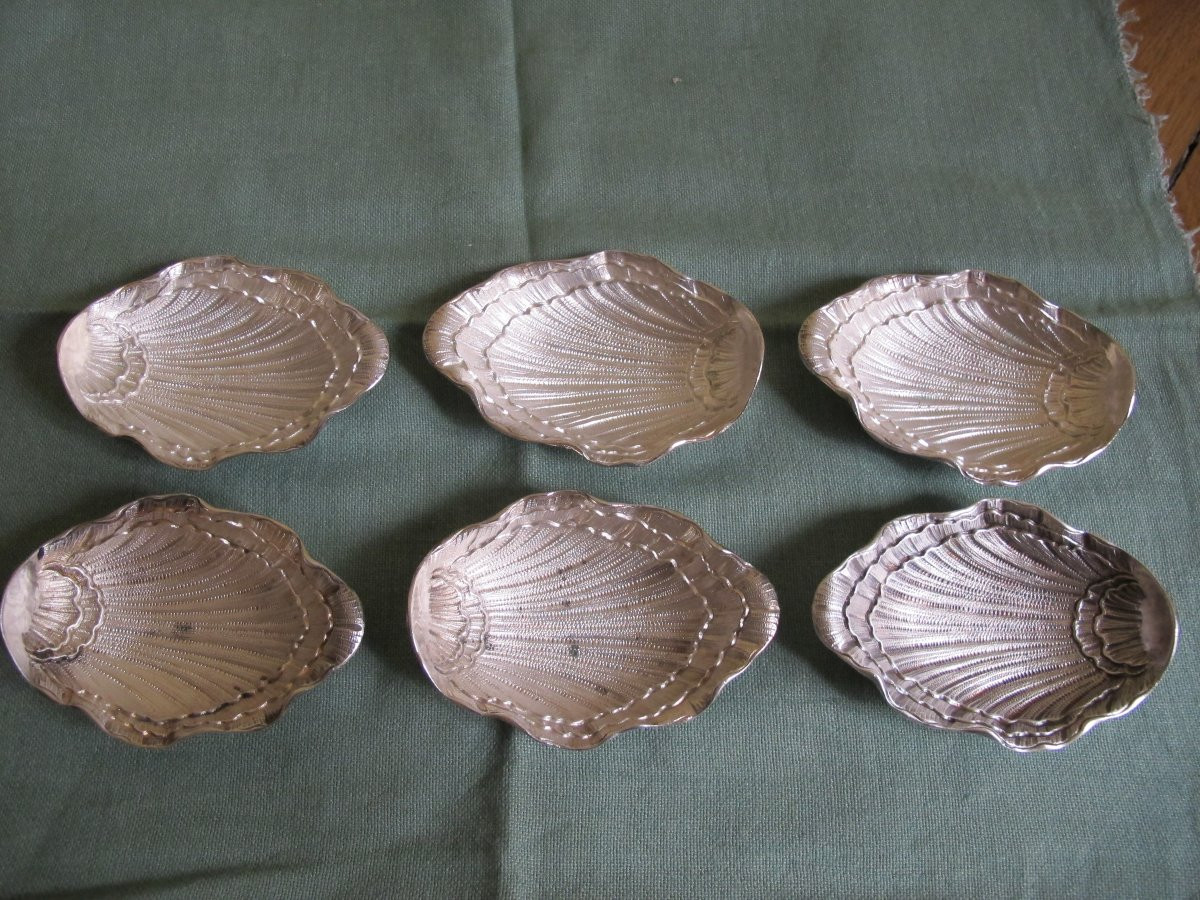 Set Of 6 Oyster-shaped Bowls-photo-7