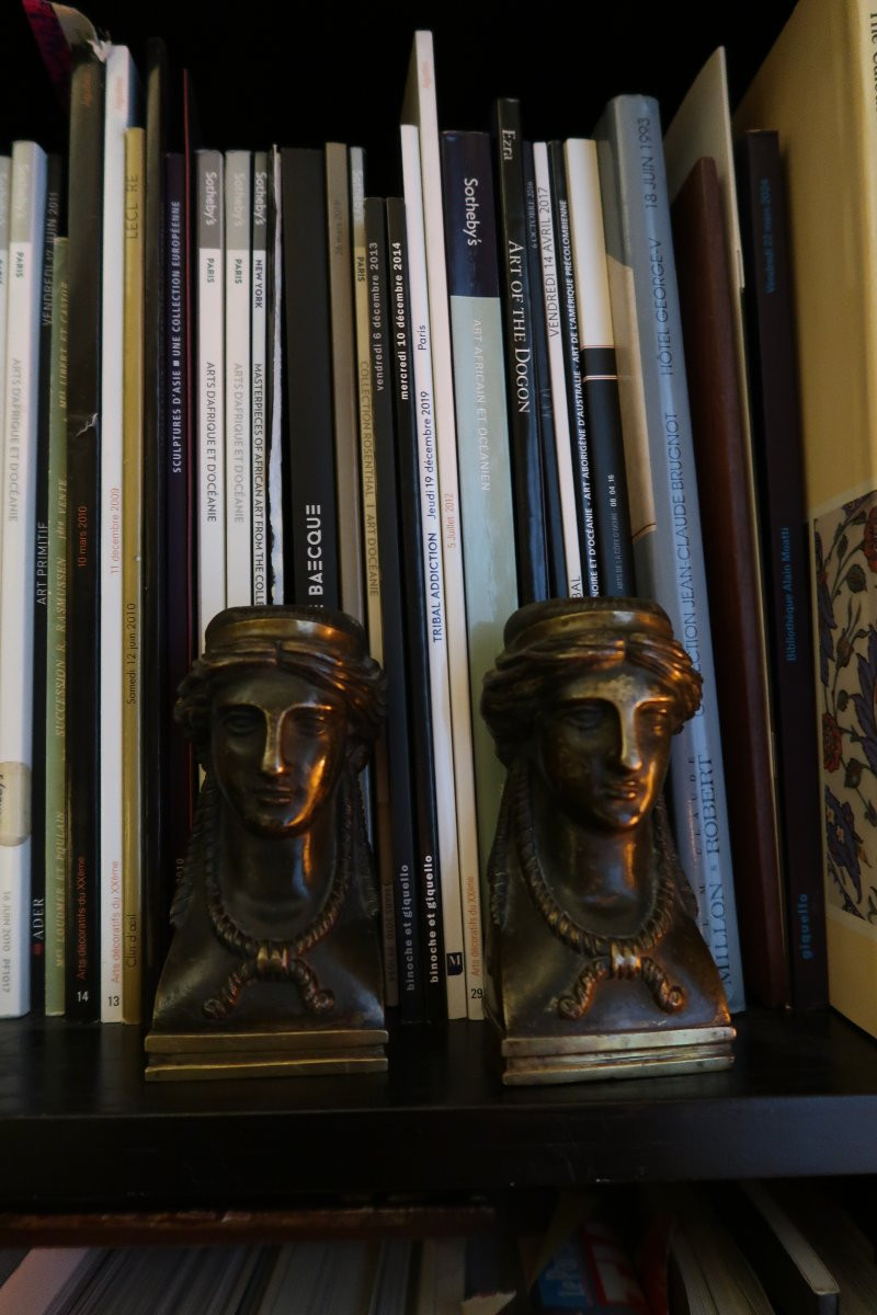Pair Of Women's Heads, Early 19th Century-photo-2
