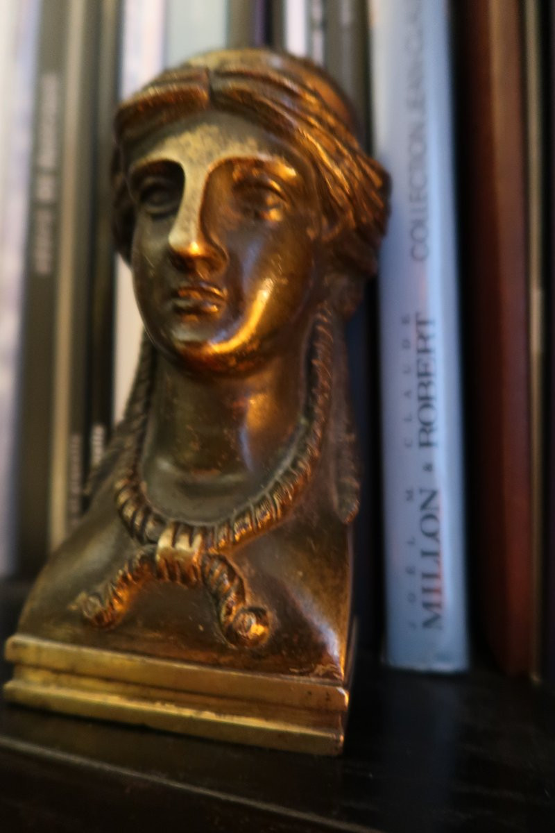 Pair Of Women's Heads, Early 19th Century-photo-2