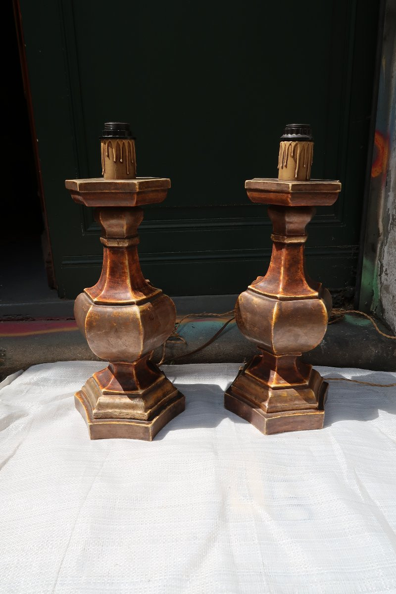 Pair Of 1970s Lamps-photo-2