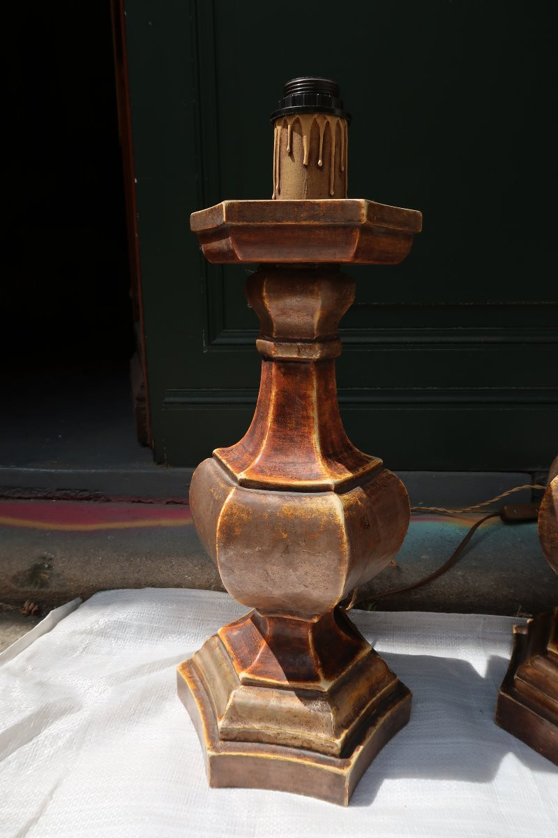 Pair Of 1970s Lamps-photo-4