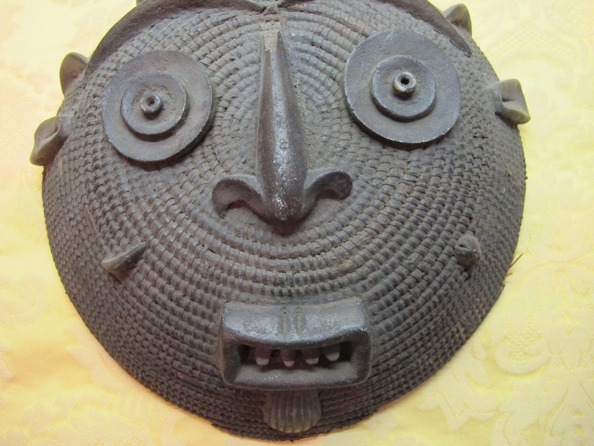Masque en vannerie  XX-photo-2