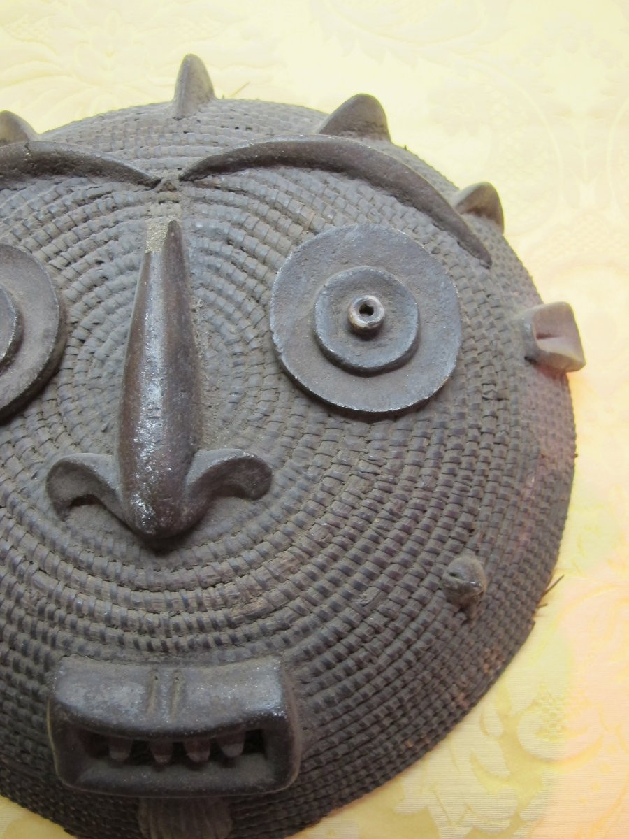 Masque en vannerie  XX-photo-4