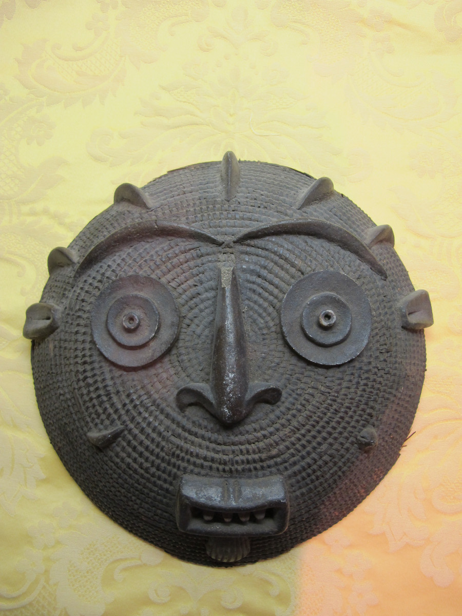 Masque en vannerie  XX