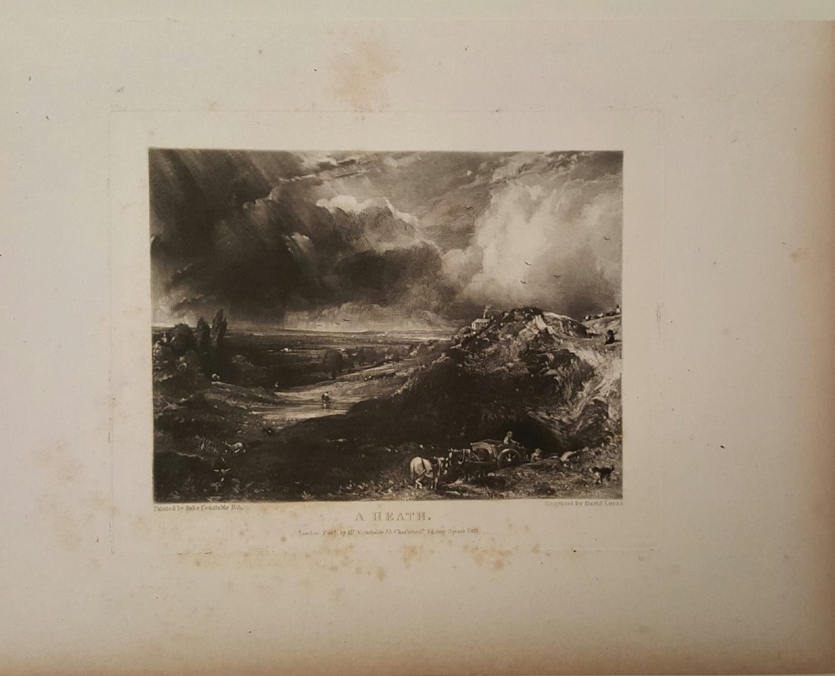 John Constable, 22 Estampes De David Lucas d'après-photo-4