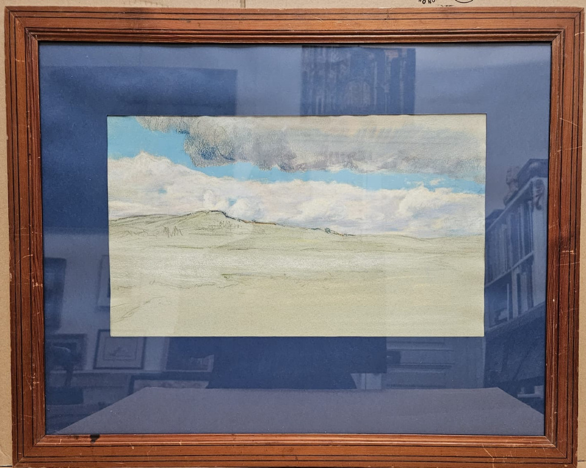 Clouds, Pastel By Hélène Marion-photo-2