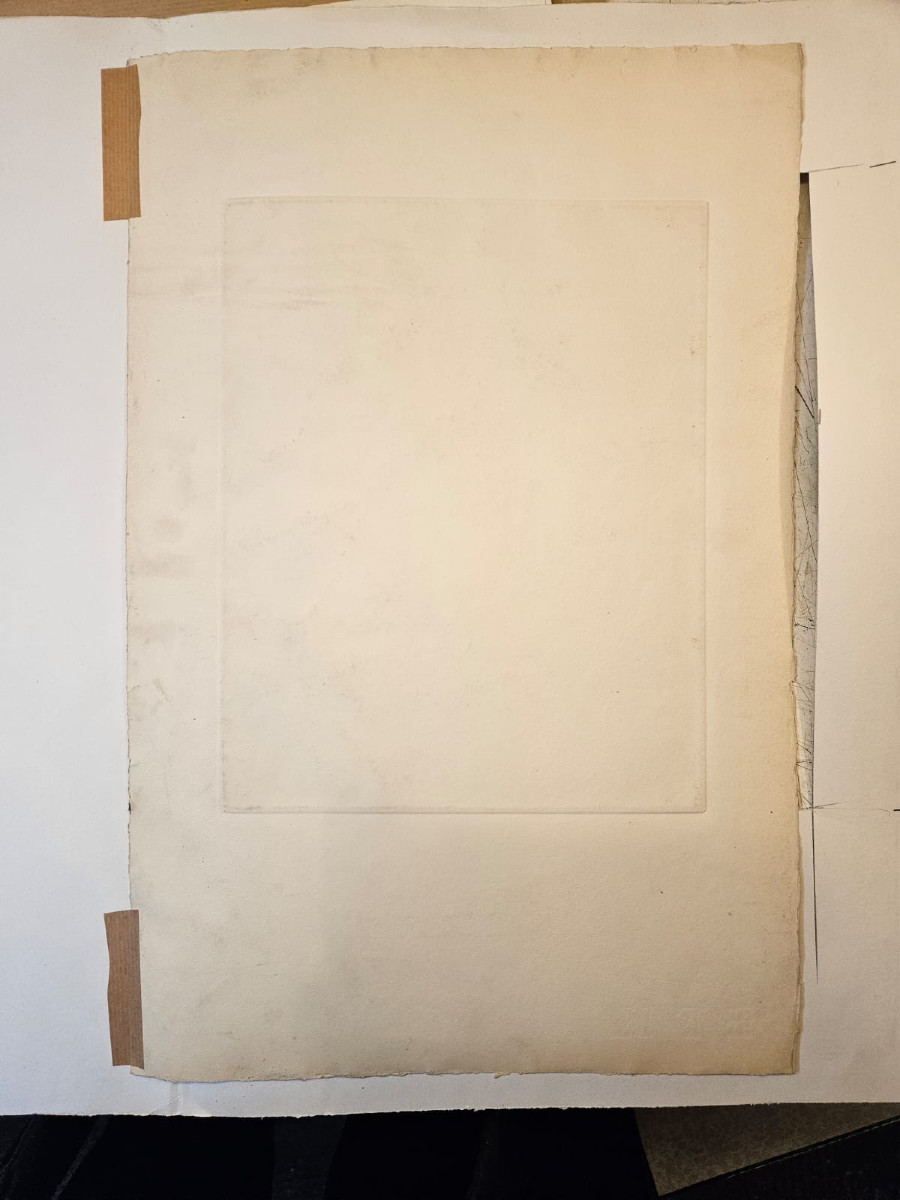 Gravure de Solange de Bièvre: Portrait de sa mère-photo-3