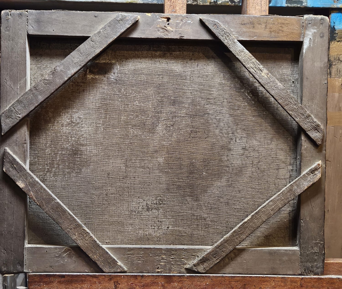 Huile sur toile (esquisse) de François- Frederic Lemot 1771-1827-photo-4