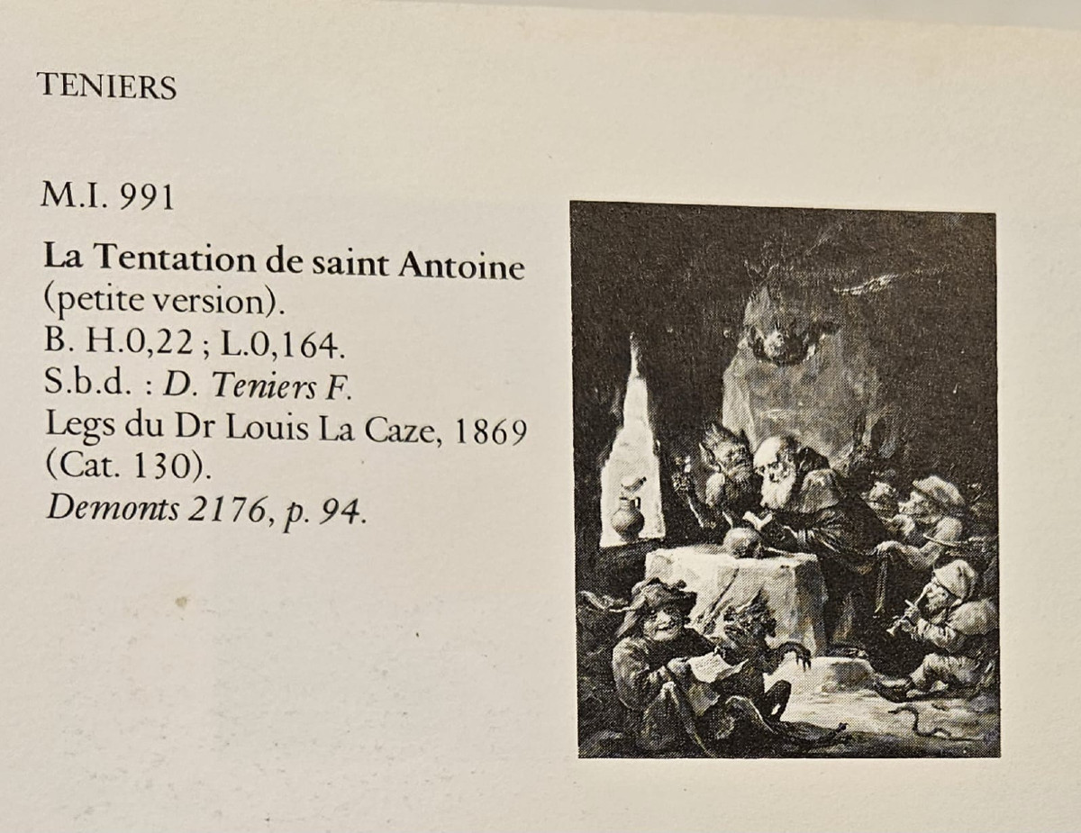 The Temptation Of Saint Anthony, Oil On Copper, Workshop Of David Teniers-photo-4