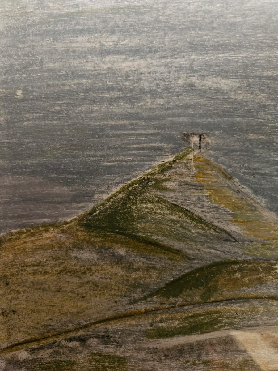 Vladimir Guertick dit Lusson, craie grasse sur papier-photo-2