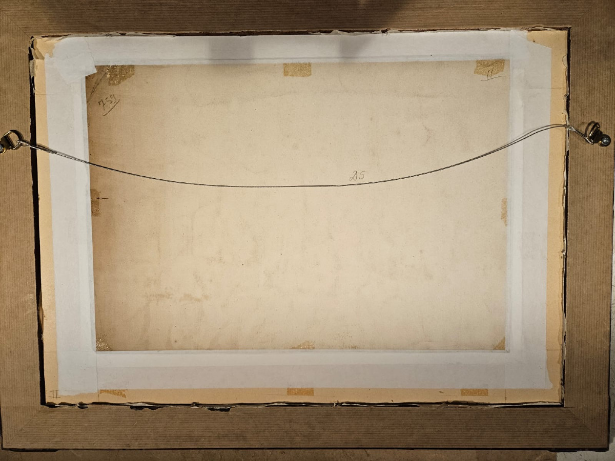 View Of The Poissonnerie Mill In Rennes, On The Banks Of The Vilaine, Around 1830, Watercolor.-photo-4