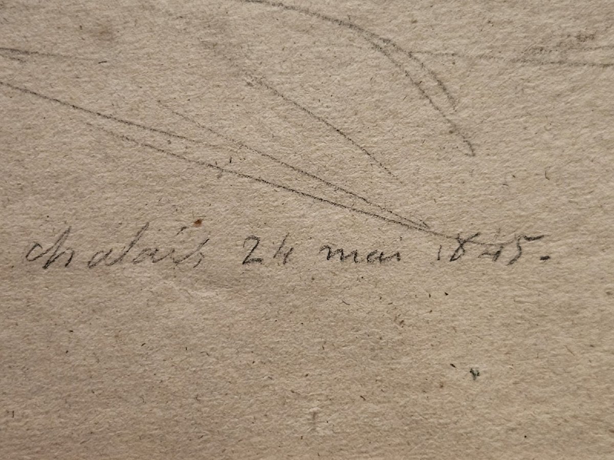 "chalais," May 24, 1845, Drawing By Louis Cabat-photo-4