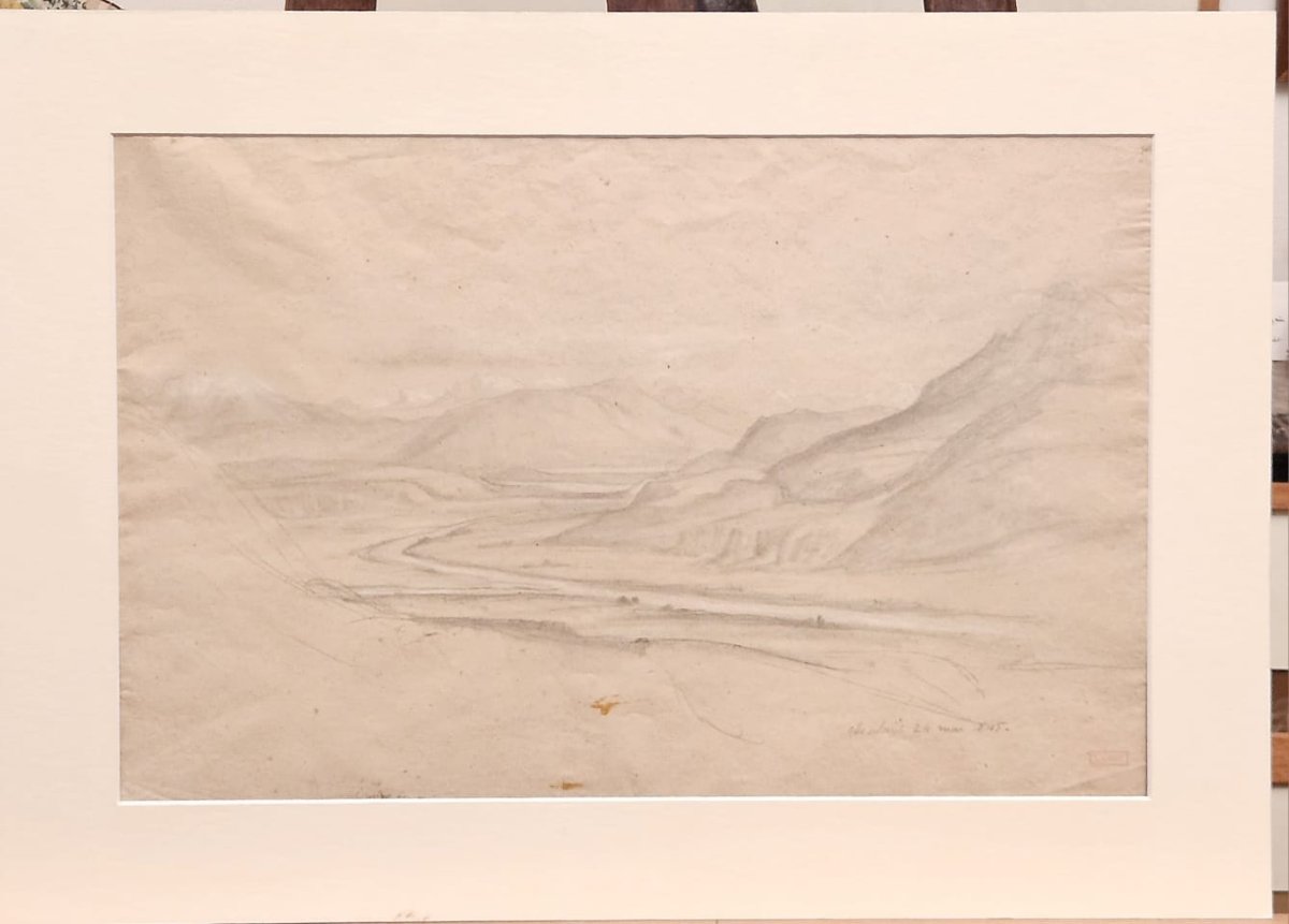 "chalais," May 24, 1845, Drawing By Louis Cabat-photo-3