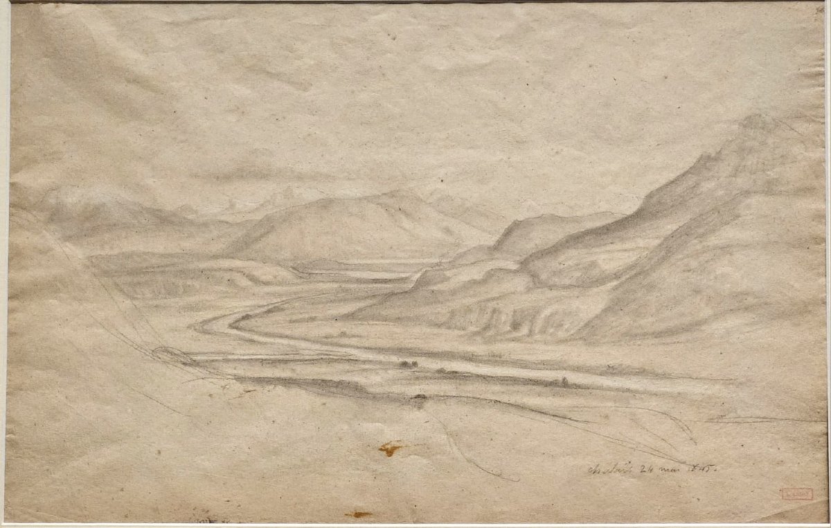 "chalais," May 24, 1845, Drawing By Louis Cabat