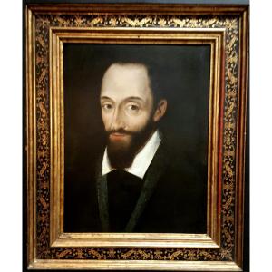 Portrait Of A Man, French School Of The 16th Century