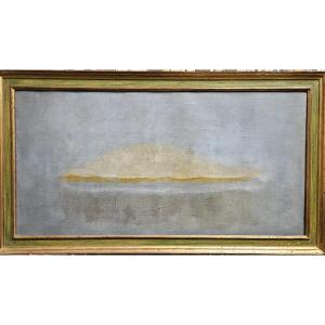 Vladimir Guertick dit Lusson, huile sur toile