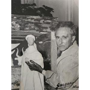 Jean Cocteau, lot de 5 photos