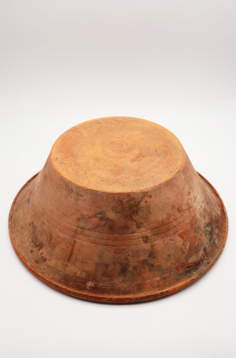 Large Dairy Bowl, Portuguese, 19th Century-photo-8