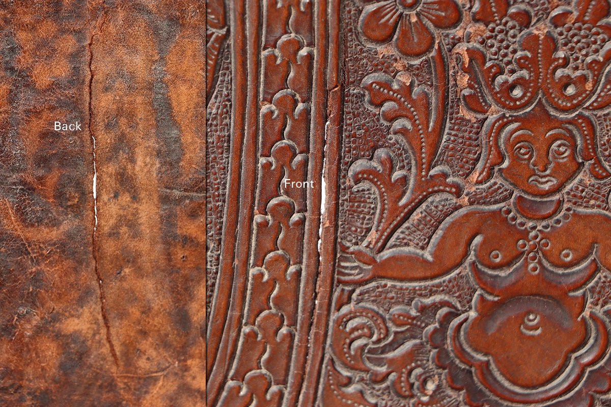 18th Century Set Of Two Gilt Baroque Rococo Wallnut Throne Chairs, Portuguese-photo-7