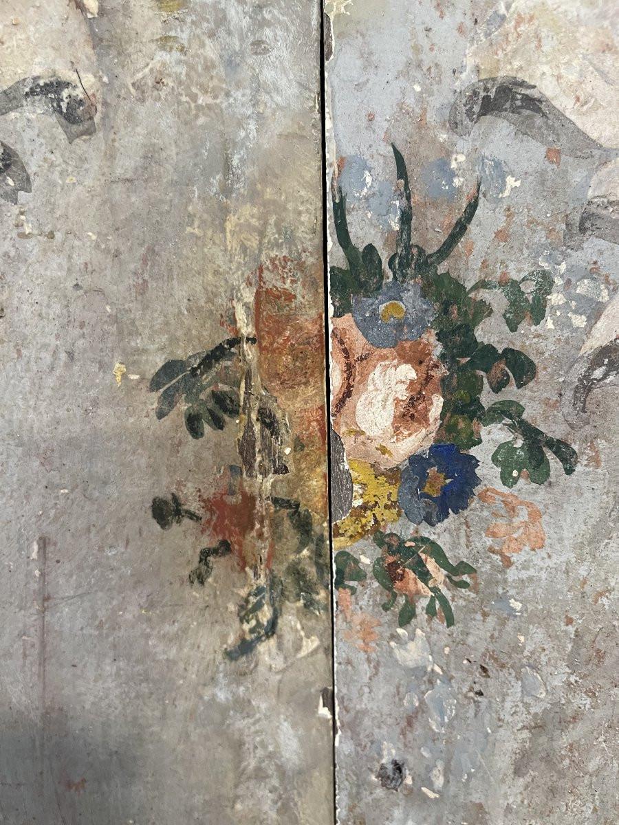 18th Century Large Set Of Two Baroque Altarpiece Oil Paintings, Portuguese-photo-5