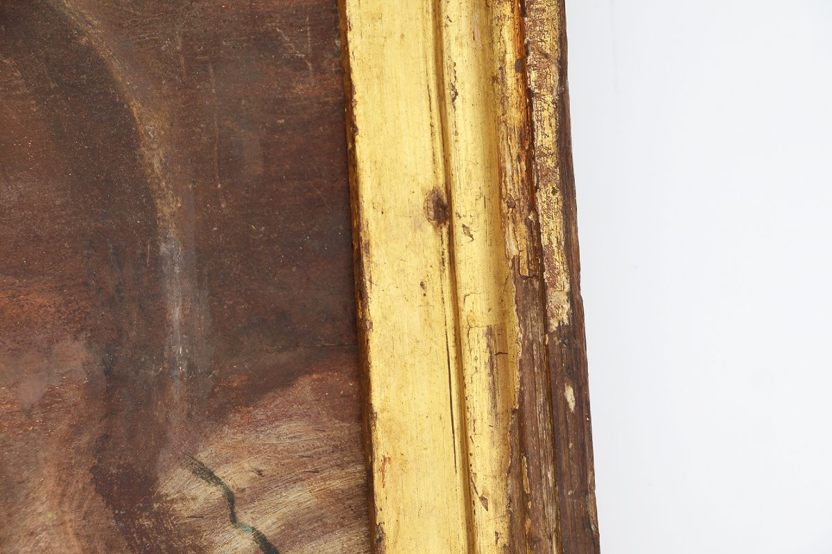 Peinture baroque de Sainte Marie-Madeleine, XVIIᵉ siècle, huile sur bois, portugaise-photo-4