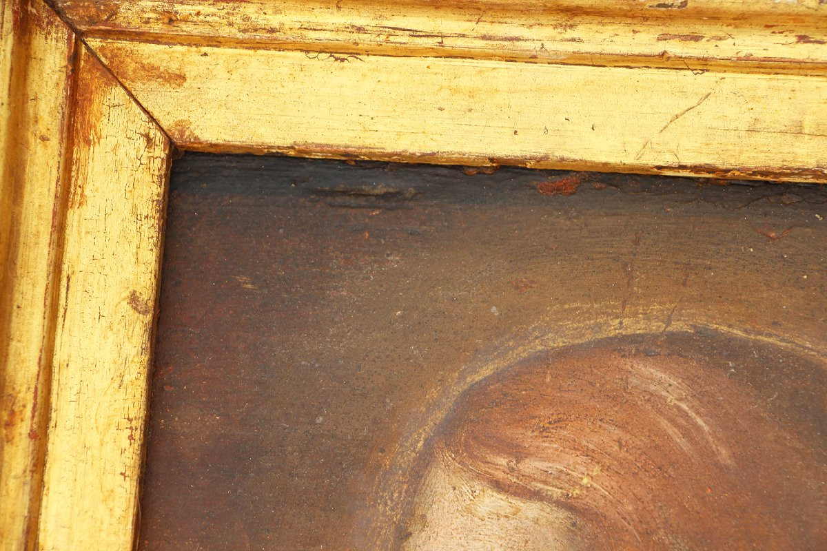 Peinture baroque de Sainte Marie-Madeleine, XVIIᵉ siècle, huile sur bois, portugaise-photo-6