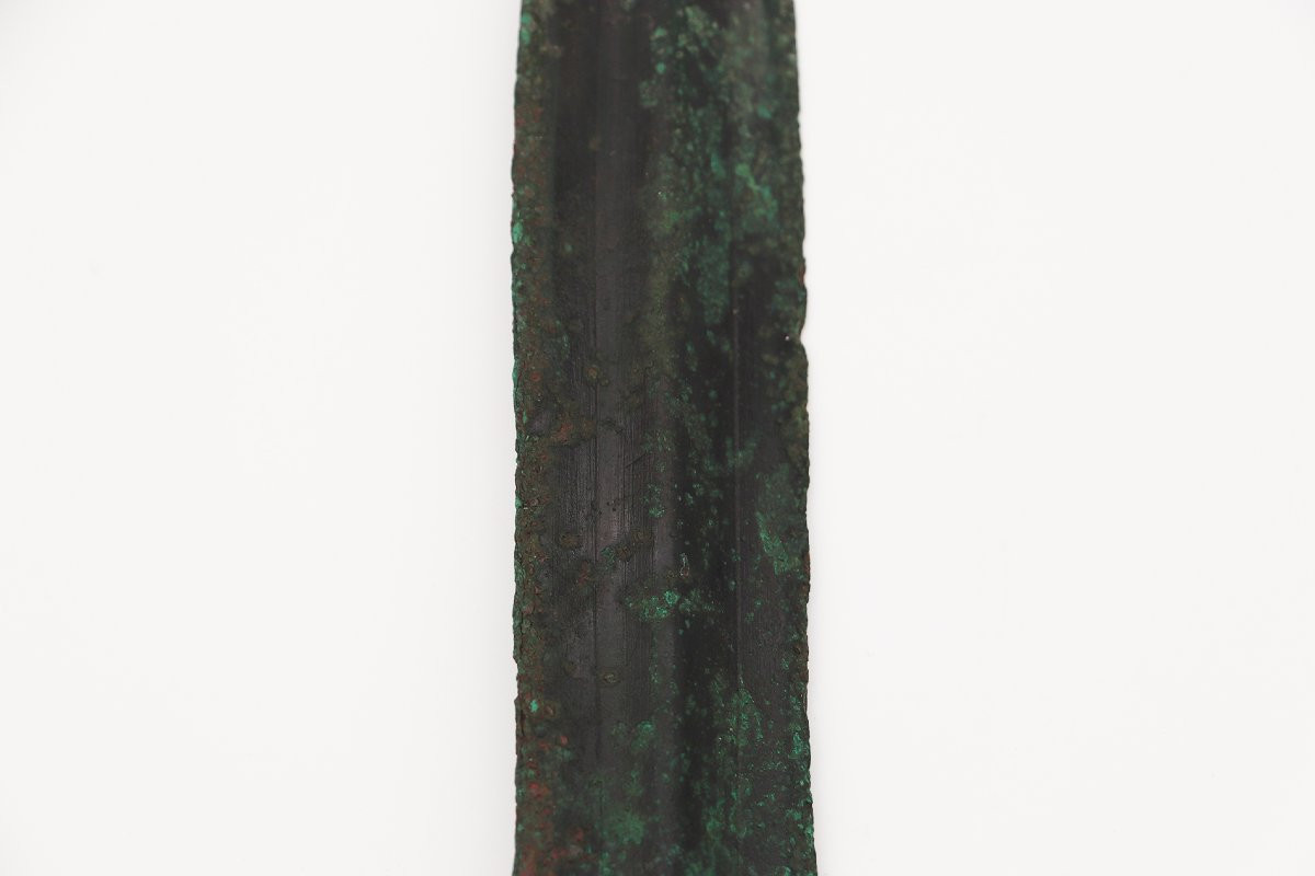 Bronze Age, Genuine Ancient Bronze Knife, 2nd Millennium Bce-photo-4