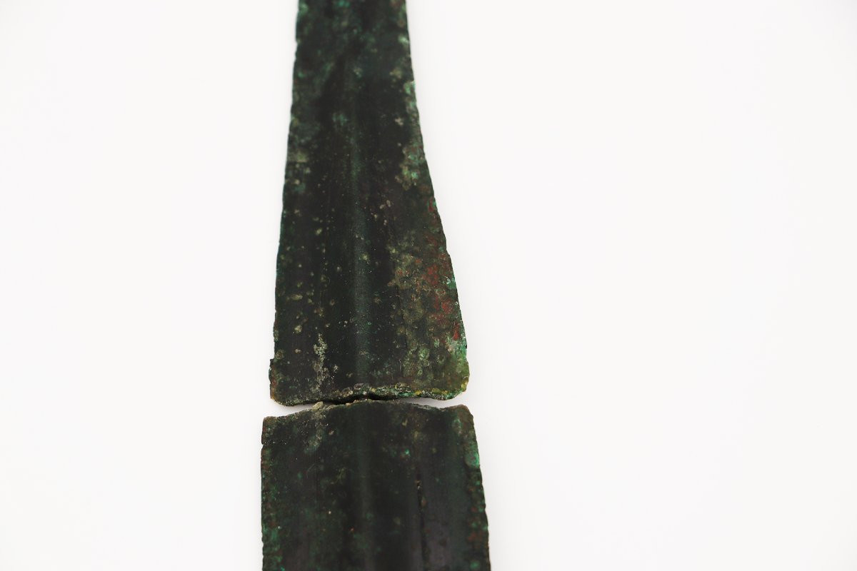Bronze Age, Genuine Ancient Bronze Knife, 2nd Millennium Bce-photo-4